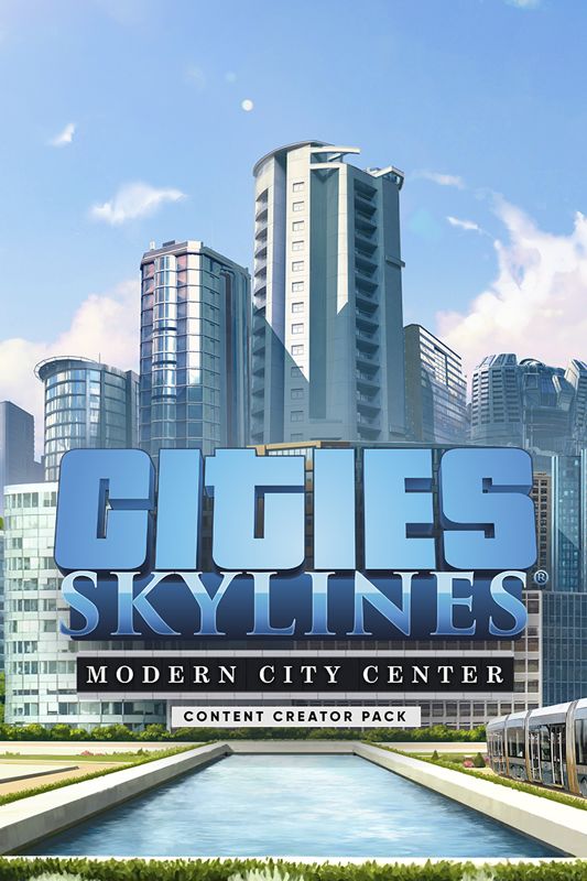 Front Cover for Cities: Skylines - Modern City Center: Content Creator Pack (Windows Apps and Xbox One) (download release)