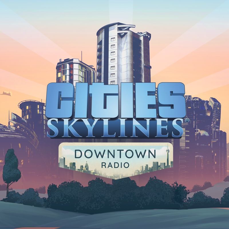 Front Cover for Cities: Skylines - Downtown Radio (PlayStation 4) (download release)