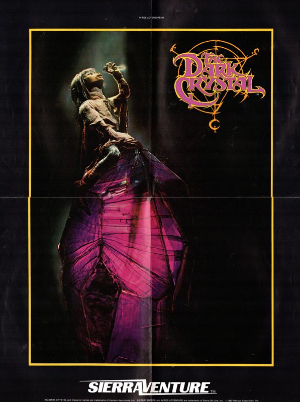 Other for Hi-Res Adventure #6: The Dark Crystal (Atari 8-bit): Poster