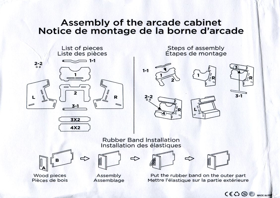 Extras for Toki (Retrollector Edition) (Nintendo Switch): Arcade Assembly Instructions