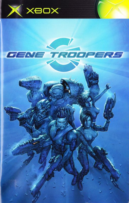 Manual for Gene Troopers (Xbox): Front