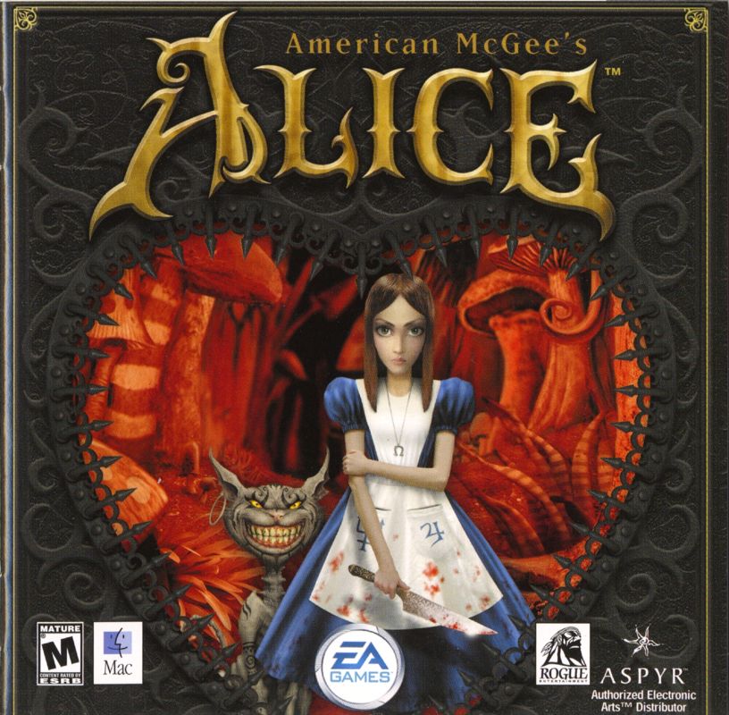 Manual for Leave the Lights On (Macintosh): <i>American McGee's Alice</i> - Front