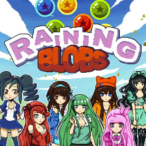 Front Cover for Raining Blobs (Android) (Google Play release)