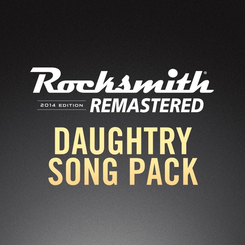 Front Cover for Rocksmith 2014 Edition: Remastered - Daughtry Song Pack (PlayStation 3 and PlayStation 4) (download release)