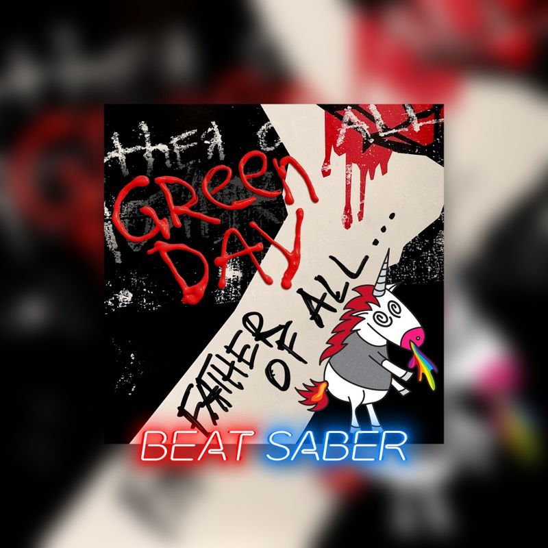 Front Cover for Beat Saber: Green Day - Fire, Ready, Aim (PlayStation 4) (download release)