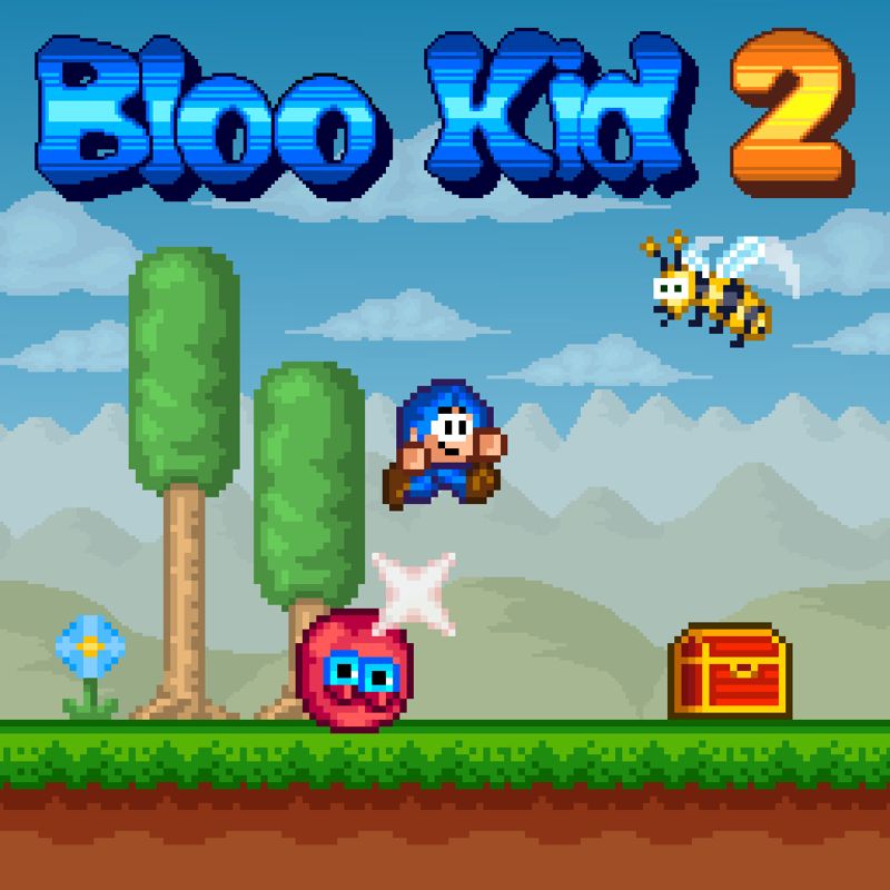 Front Cover for Bloo Kid 2 (Nintendo Switch) (download release)