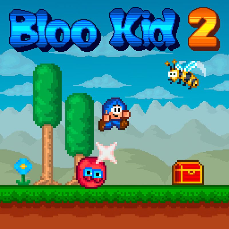 Front Cover for Bloo Kid 2 (Nintendo Switch) (download release)