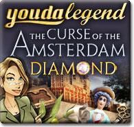 Front Cover for Youda Legend: The Curse of the Amsterdam Diamond (Windows) (SpinTop release)
