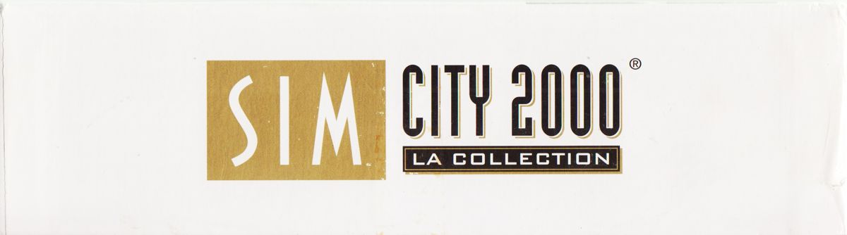 Spine/Sides for SimCity 2000: CD Collection (DOS) (Includes a special offer: a chance to win a professional NEC printer): Top
