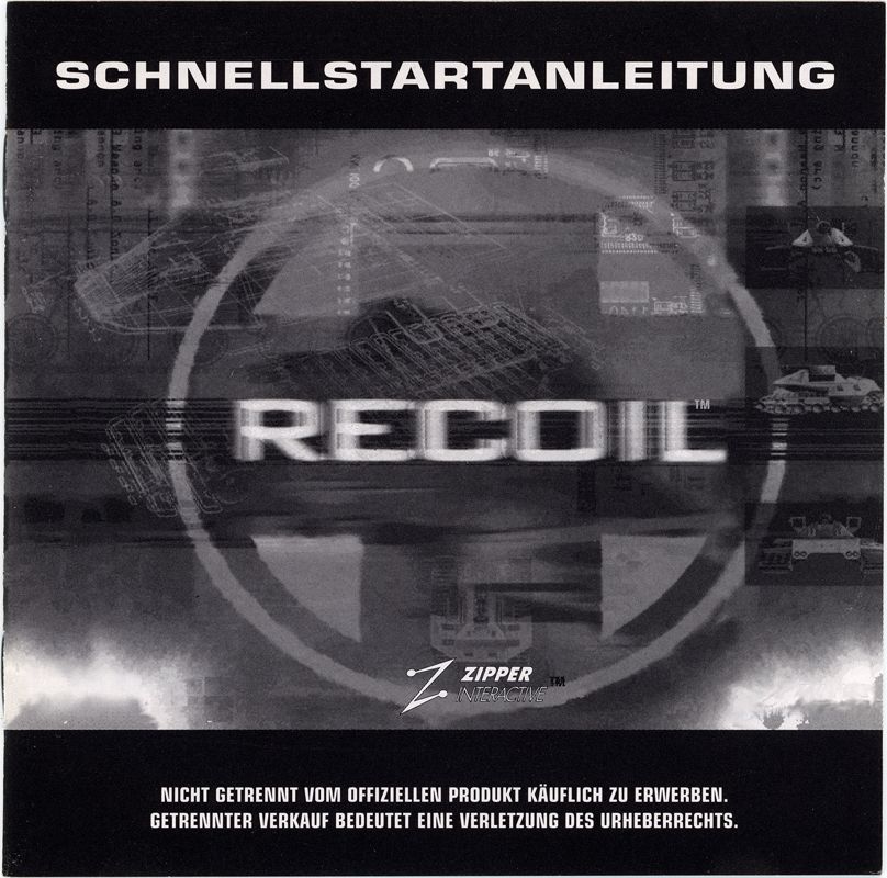 Manual for Recoil (Windows) (Elsa Erazor II GPU OEM release): Front / Jewel Case - Front