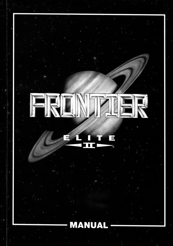Manual for Frontier: Elite II (DOS) (3.5" Single Disk Release ): Front
