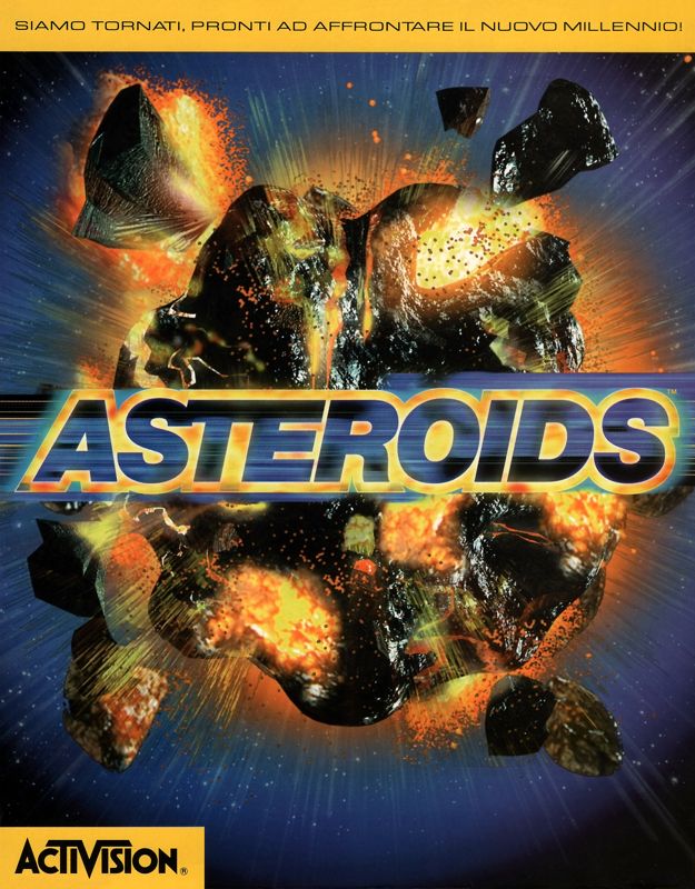 Front Cover for Asteroids (Windows)