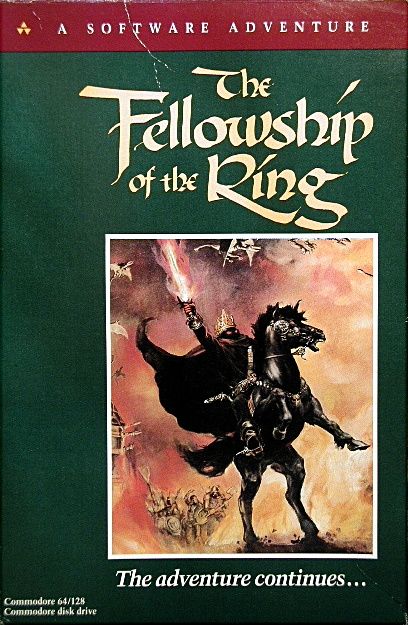 Front Cover for The Fellowship of the Ring (Commodore 64)