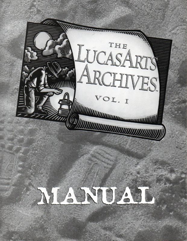 Manual for The LucasArts Archives: Vol. I (DOS): Front