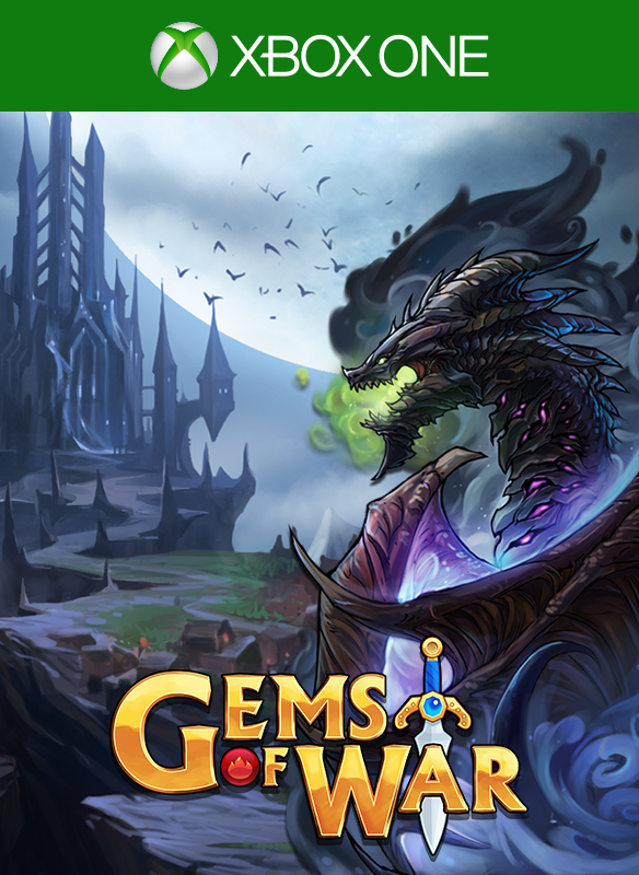 Front Cover for Gems of War (Xbox One) (download release): 1st version