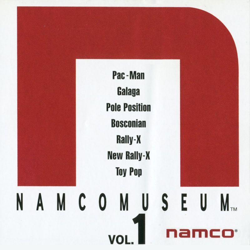 Front Cover for Namco Museum Vol. 1 (PS Vita and PSP and PlayStation 3) (download release)