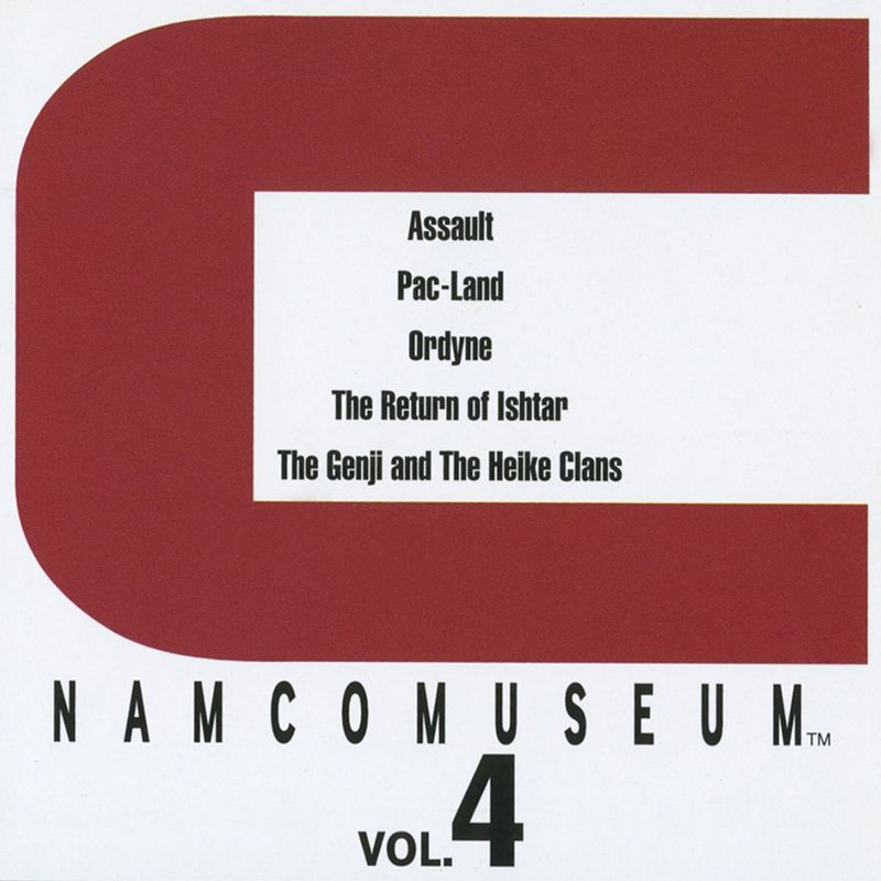 Front Cover for Namco Museum Vol. 4 (PS Vita and PSP and PlayStation 3) (download release)