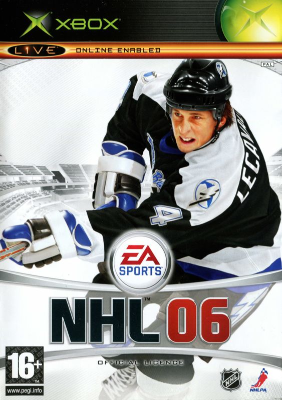 NHL 06 cover or packaging material - MobyGames