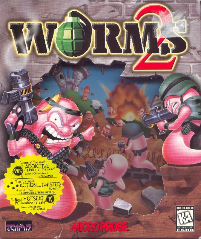 Front Cover for Worms 2 (Windows)