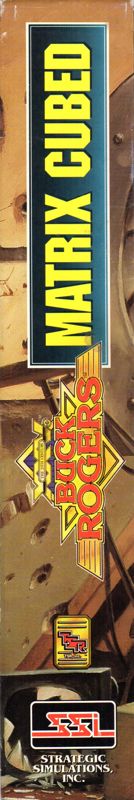 Spine/Sides for Buck Rogers: Matrix Cubed (DOS)