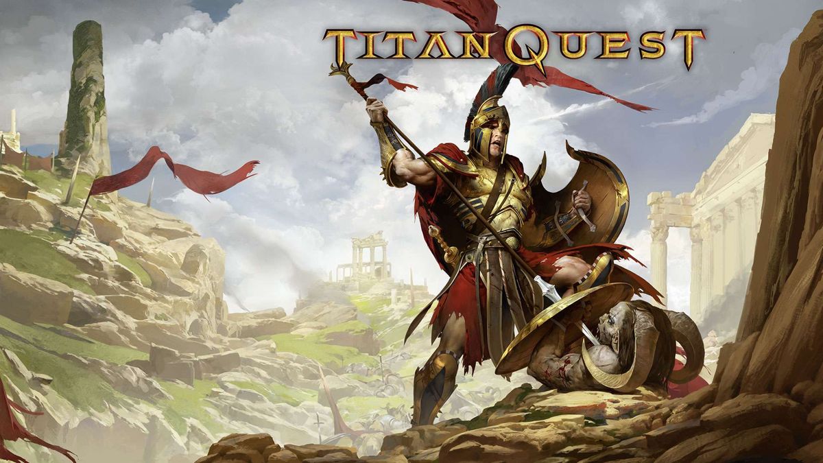 Front Cover for Titan Quest: Anniversary Edition (Nintendo Switch) (download release): 2nd version