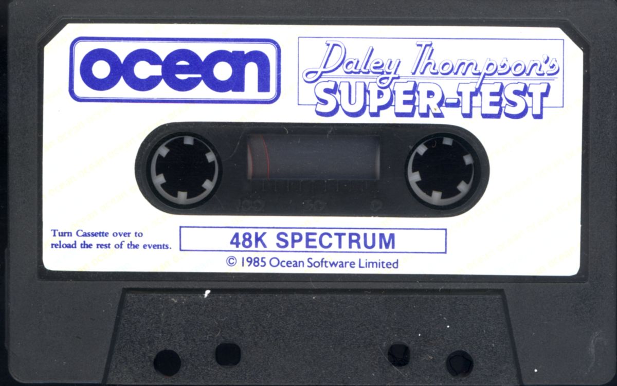 Media for Daley Thompson's Super-Test (ZX Spectrum) (48K version)