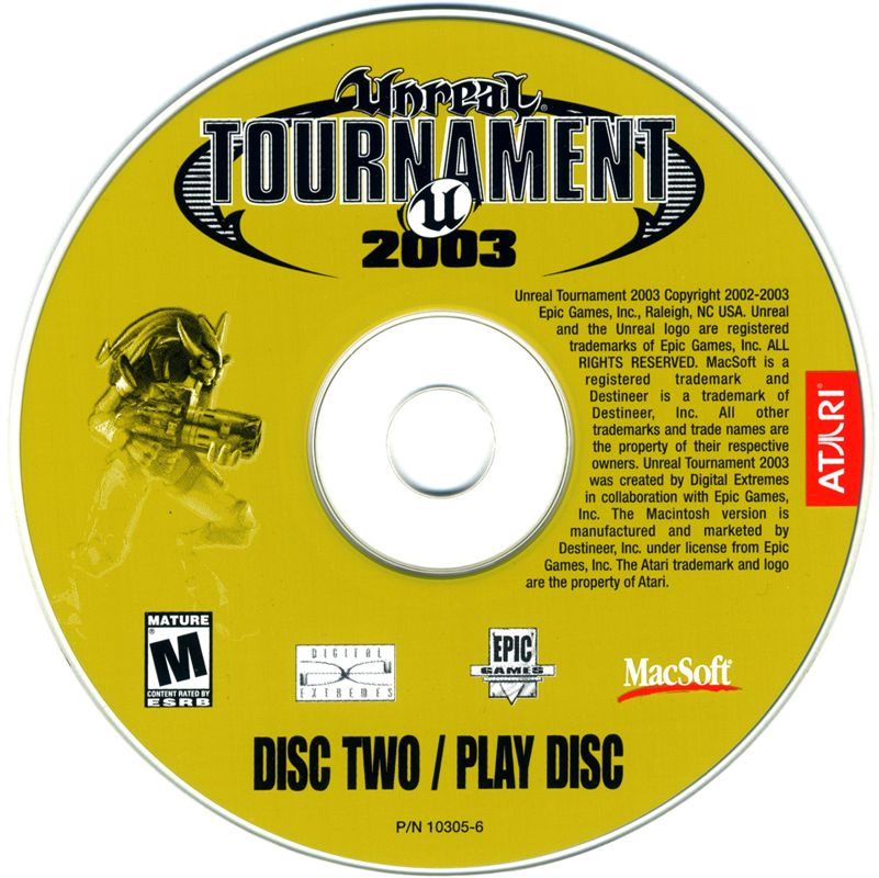 Jeu Unreal Tournament 2003 Pour Mac - Version Française Neuve Sous Blister