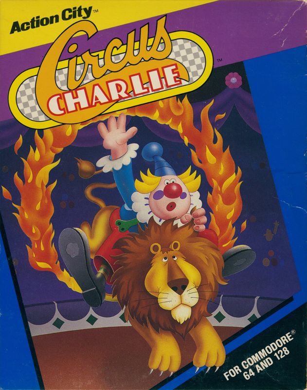 Front Cover for Circus Charlie (Commodore 64)