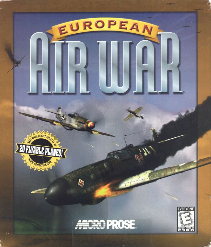 Front Cover for European Air War (Windows)