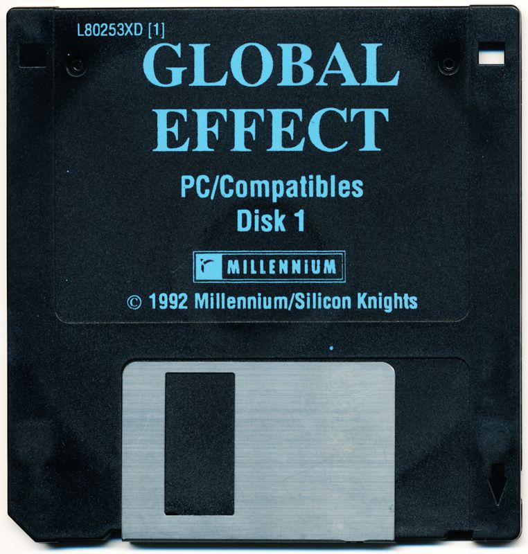 Media for Global Effect (DOS) (Dual Media release): 3.5" Disk 1