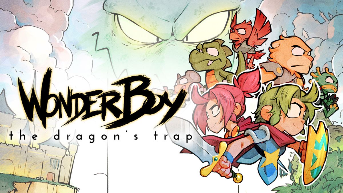 Front Cover for Wonder Boy: The Dragon's Trap (Nintendo Switch): 2nd version