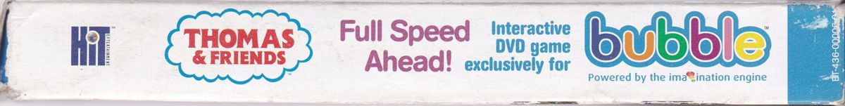 Spine/Sides for Thomas & Friends: Full Speed Ahead (Bubble) (Box): Left
