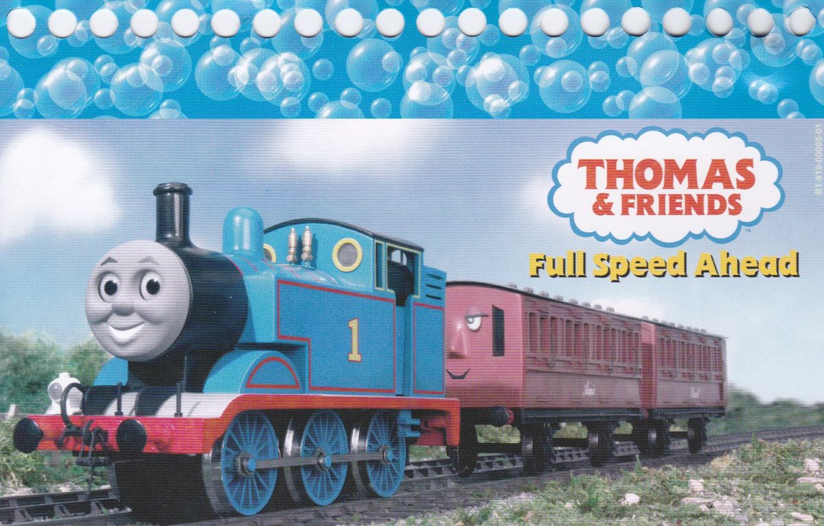 Extras for Thomas & Friends: Full Speed Ahead (Bubble) (Box): The Bubble Game book: Title page