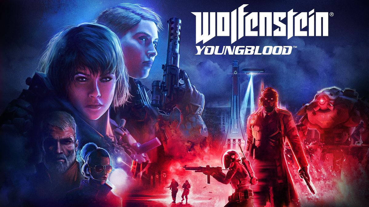 Front Cover for Wolfenstein: Youngblood (Nintendo Switch) (download release): 2nd version