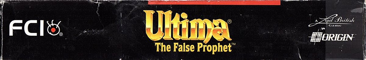 Spine/Sides for Ultima VI: The False Prophet (SNES): Bottom