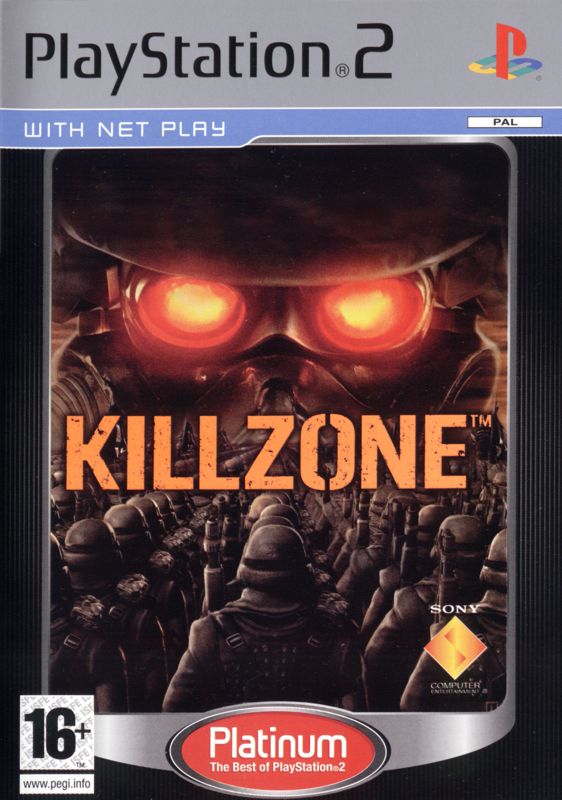 Front Cover for Killzone (PlayStation 2) (Platinum release)