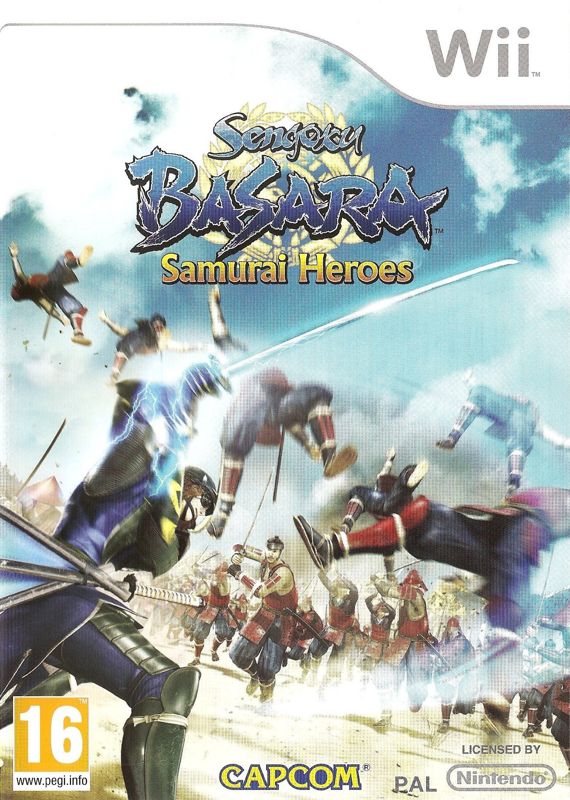 Front Cover for Sengoku Basara: Samurai Heroes (Wii) (European English version)