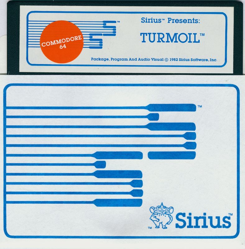 Media for Turmoil (Commodore 64)
