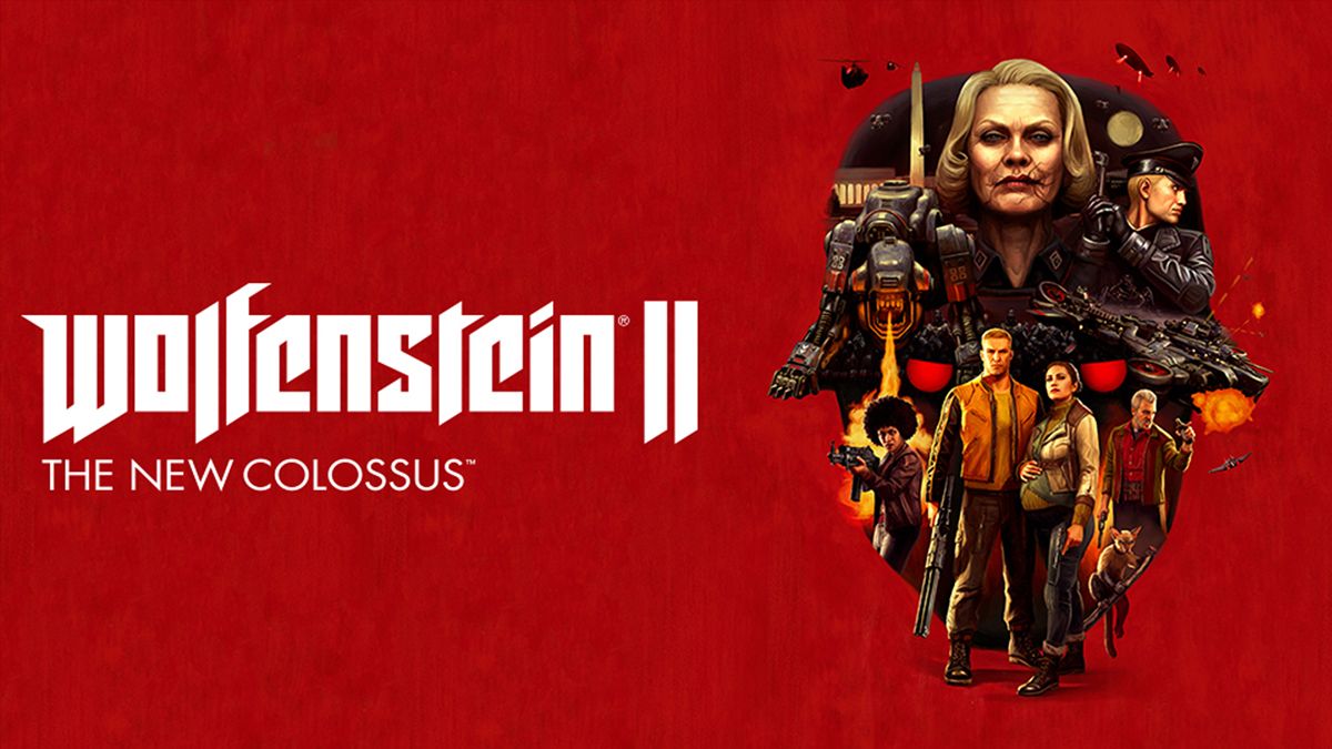 Front Cover for Wolfenstein II: The New Colossus (Nintendo Switch) (download release): 2nd version