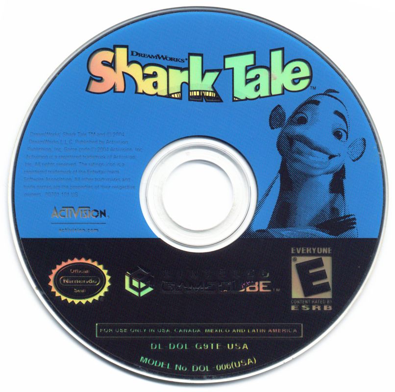 Media for DreamWorks Shark Tale (GameCube) (Player's Choice release)