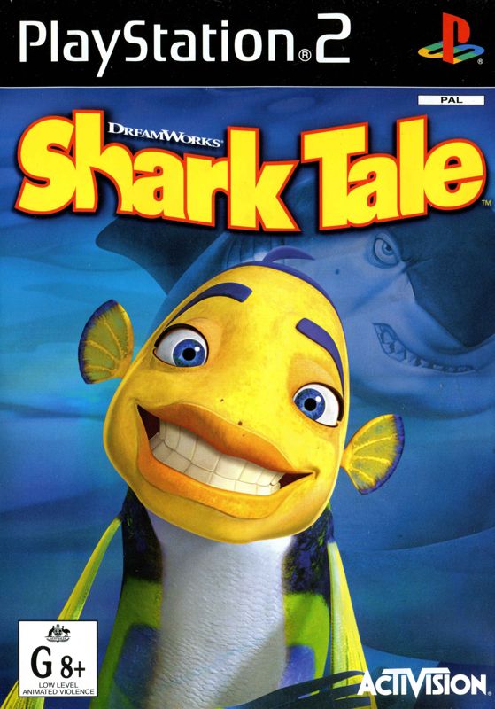 Front Cover for DreamWorks Shark Tale (PlayStation 2)