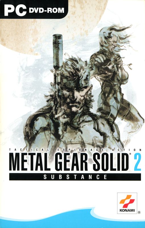 Manual for Metal Gear Solid 2: Substance (Windows): Front
