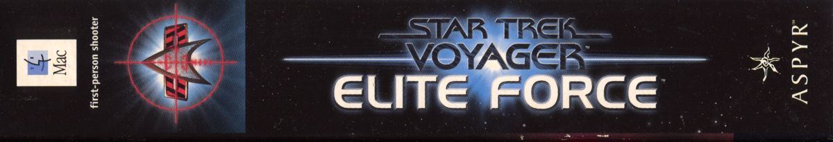 Spine/Sides for Star Trek: Voyager - Elite Force (Macintosh): Left/Right