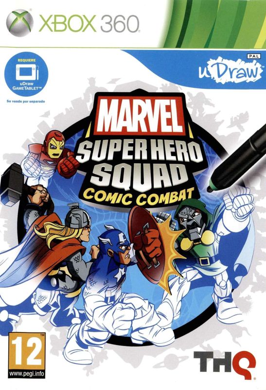 Front Cover for Marvel Super Hero Squad: Comic Combat (Xbox 360)