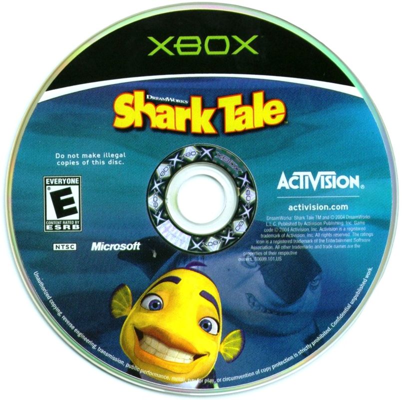 Media for DreamWorks Shark Tale (Xbox)