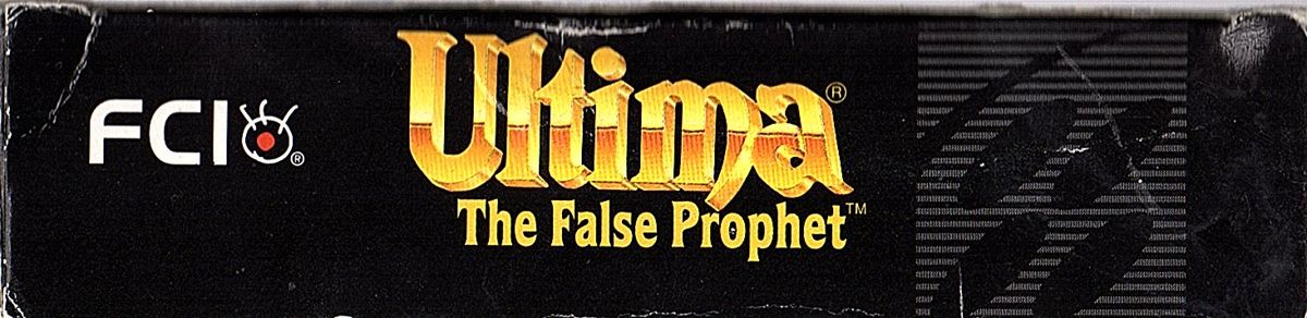 Spine/Sides for Ultima VI: The False Prophet (SNES): Left