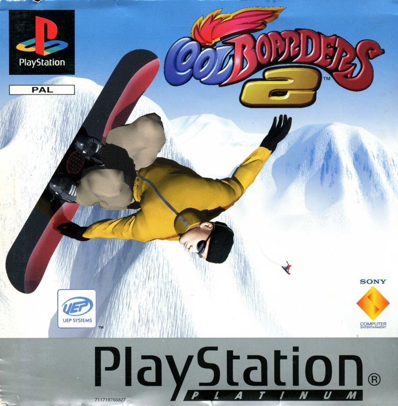 Front Cover for Cool Boarders 2 (PlayStation) (Platinum Version)