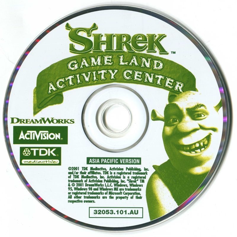 Media for Shrek: Game Land Activity Center (Windows) (Alternate Essential Collection release)