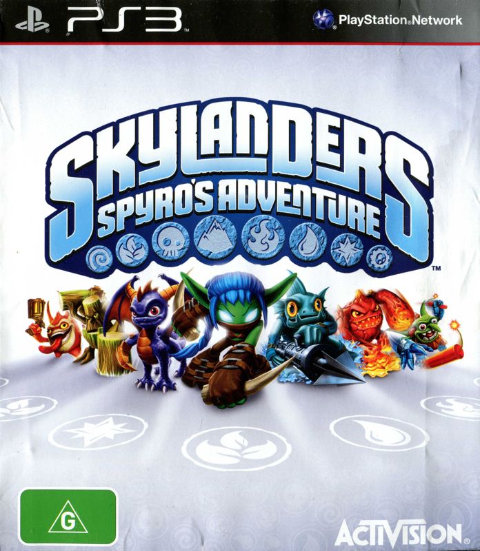 Front Cover for Skylanders: Spyro's Adventure - Spyro (PlayStation 3)