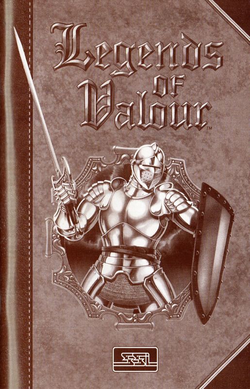 Manual for Legends of Valour (DOS)